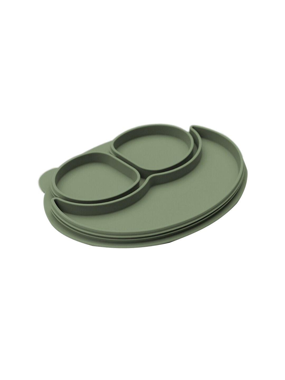 ezpz kids olive green matte finish bpa free mini mat lid