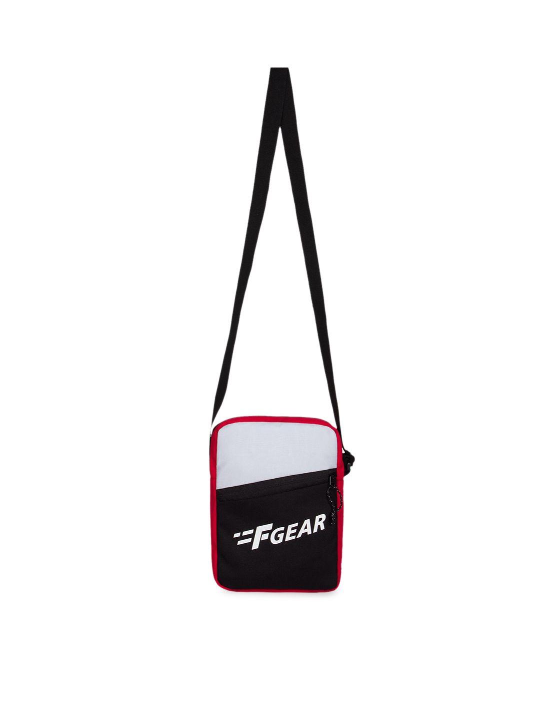 f gear printed shopper sling bag