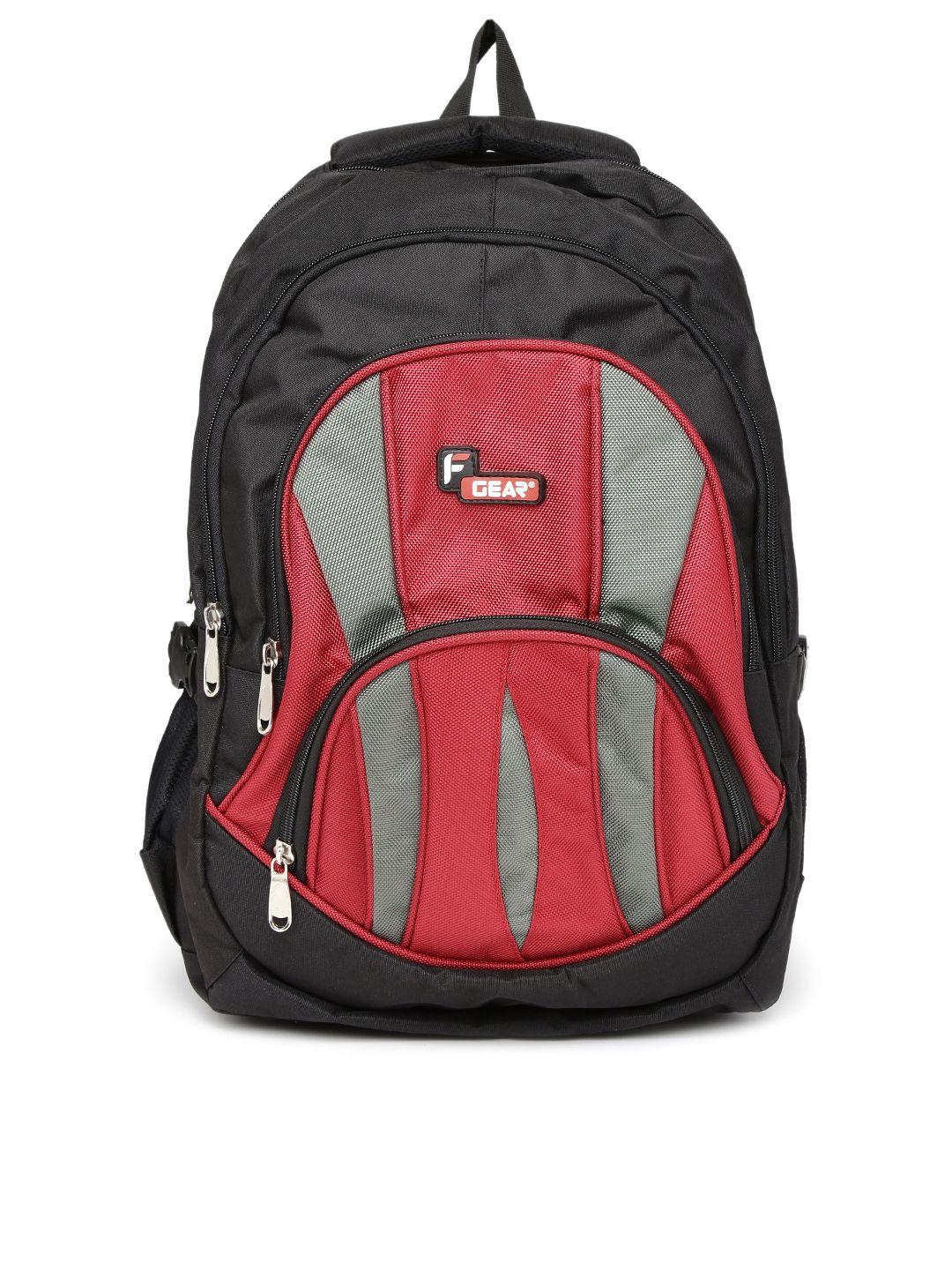 f gear unisex black & red adios backpack