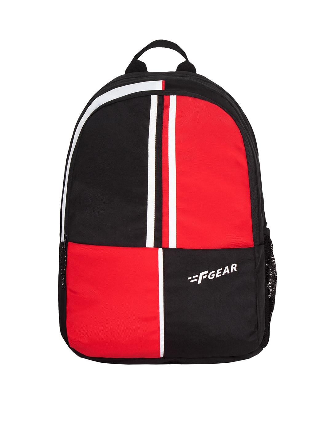 f gear unisex colourblocked water resistant laptop backpack