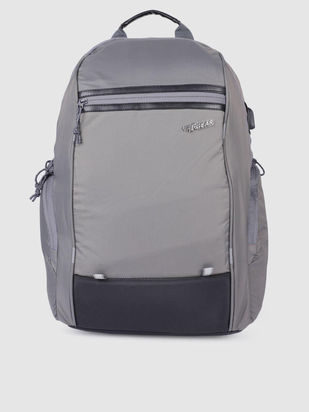 f gear unisex grey solid marcus doby backpack