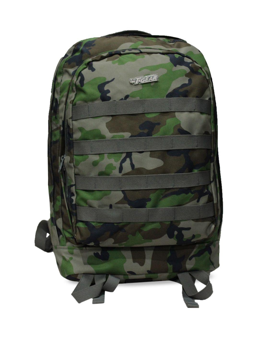 f gear unisex olive green & grey camouflage backpack