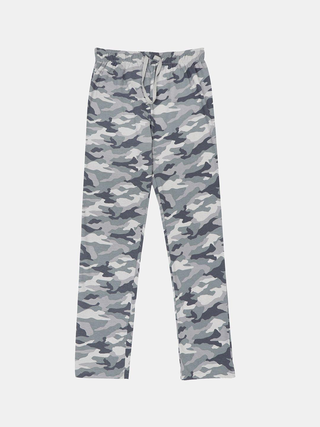 f&s boys camouflage printed cotton lounge pants