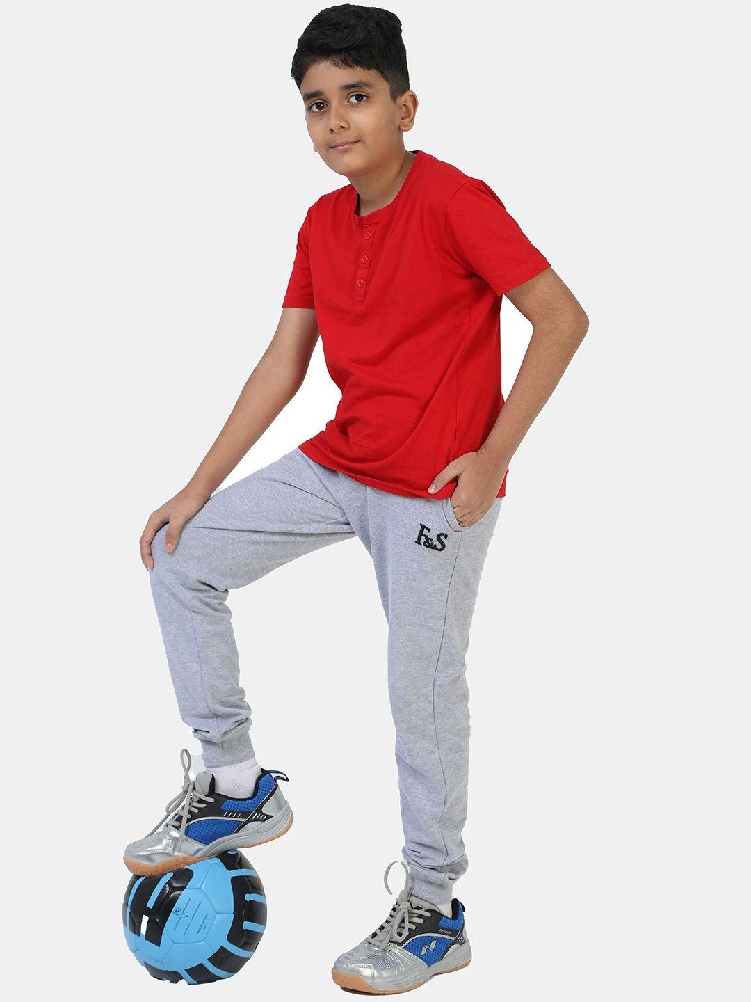 f&s kids boys regular fit joggers