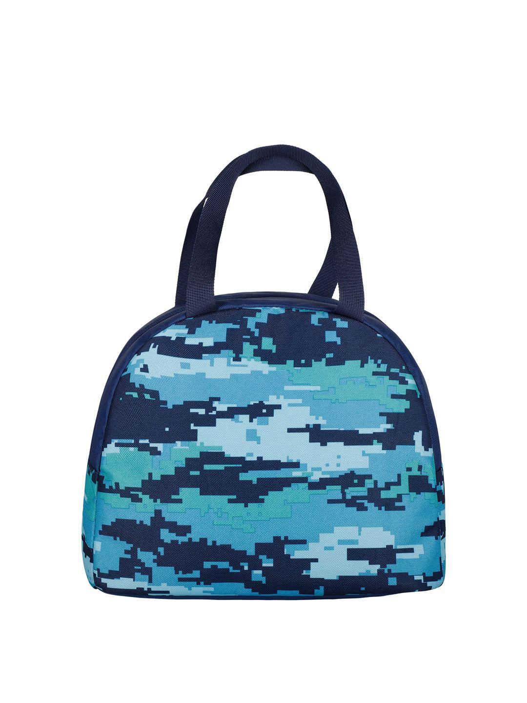 f gear abstract printed lunch bag