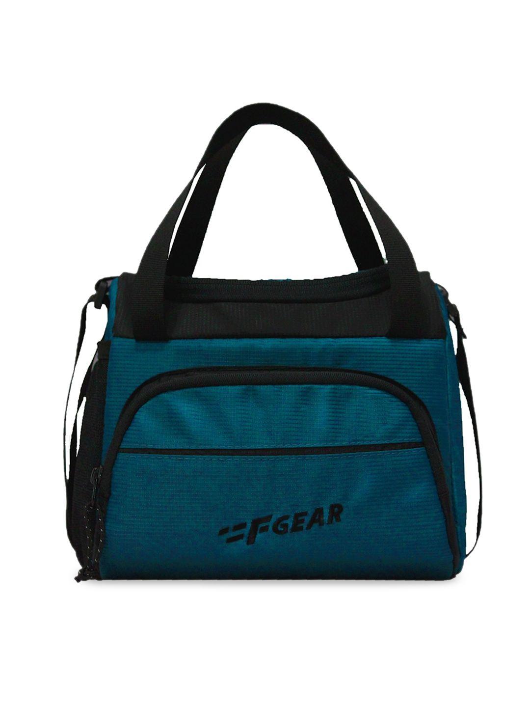 f gear blue solid lunch bag