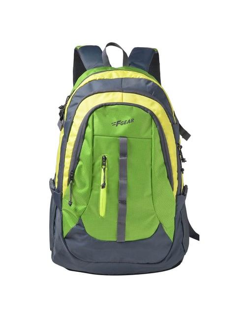 f gear defender v2 41 ltrs green & yellow medium backpack