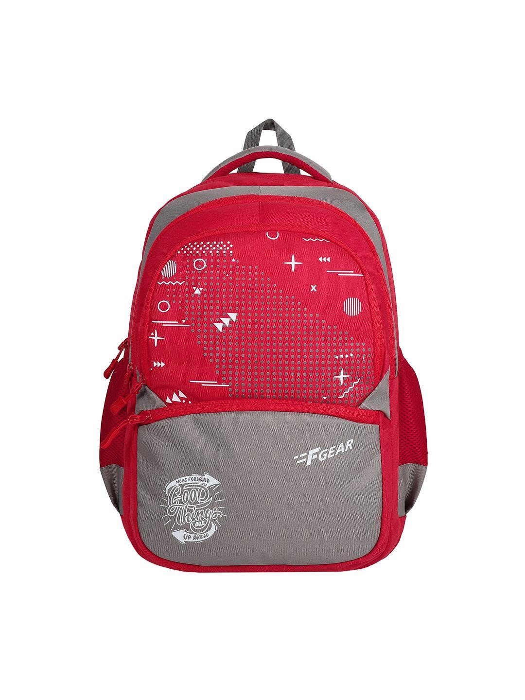 f gear graphic printed backpack with raincover