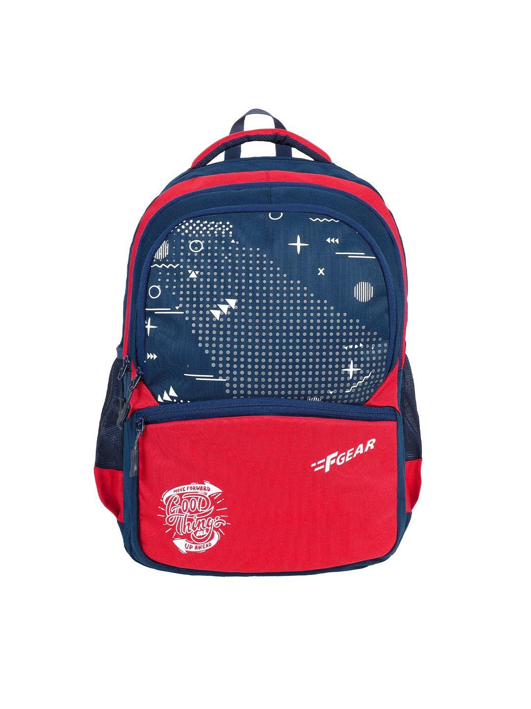 f gear graphic printed backpack with raincover