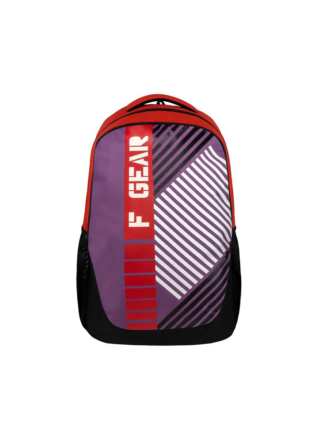 f gear graphic printed contrast detail backpack