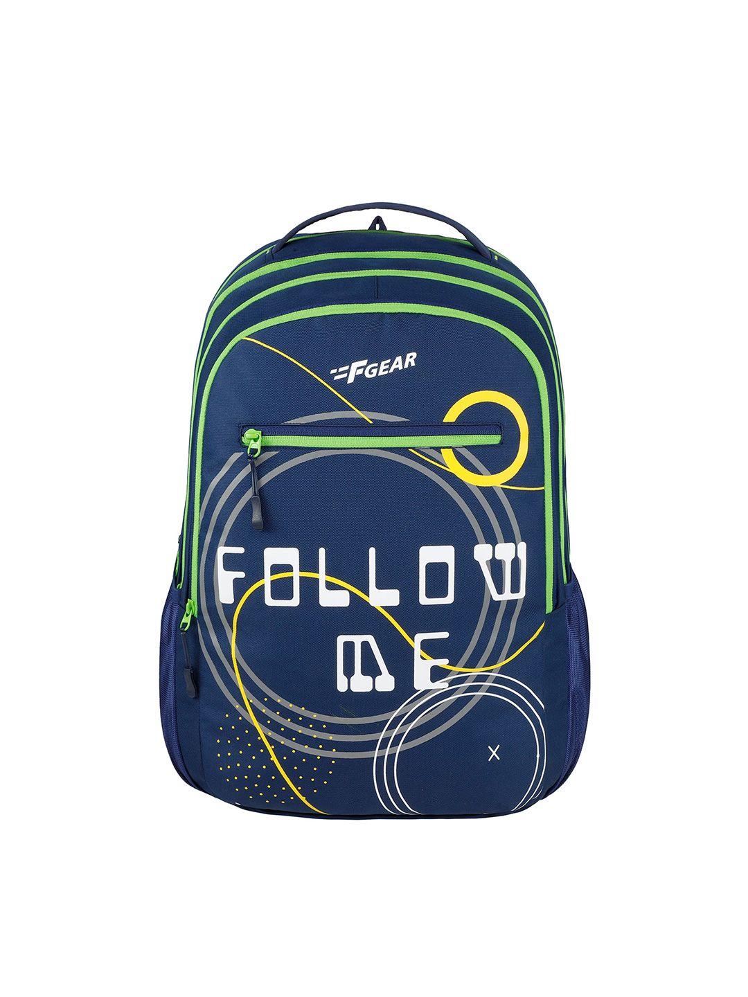 f gear kids follow me graphic printed backpack with compression straps