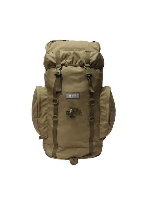 f gear platoon 46 ltrs khaki medium backpack
