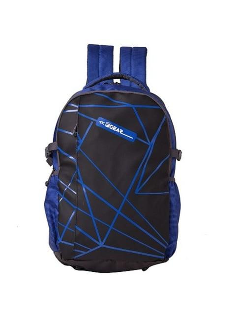 f gear talent 32 ltrs blue & black medium backpack