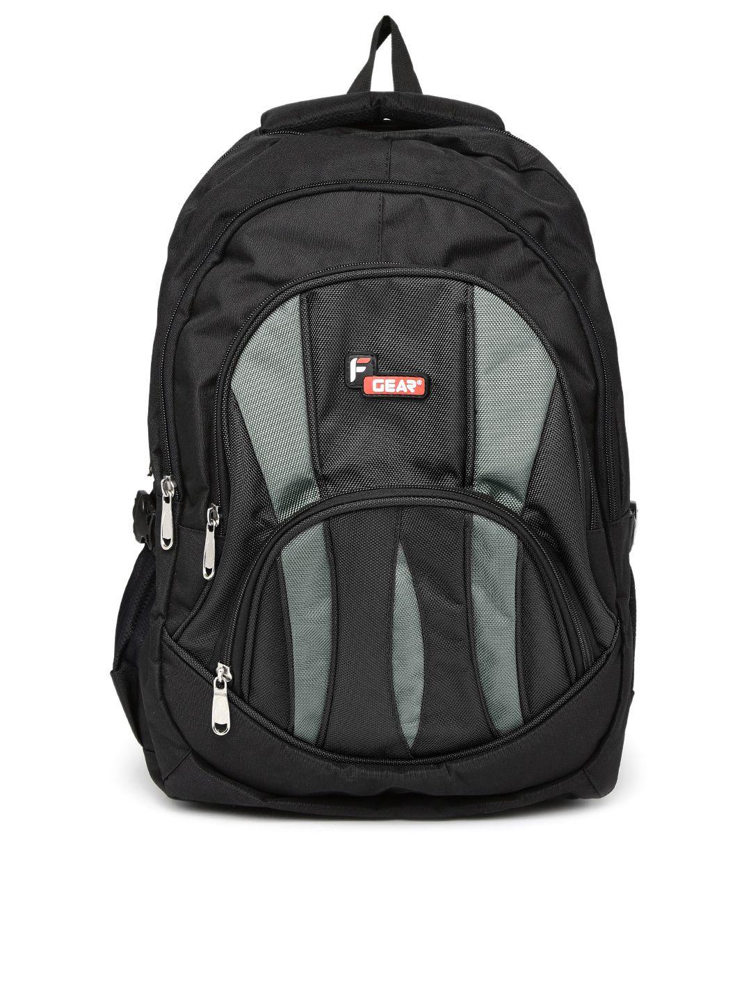 f gear unisex black & grey adios backpack