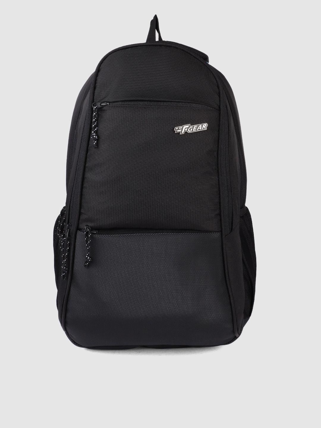 f gear unisex black arigato solid backpack