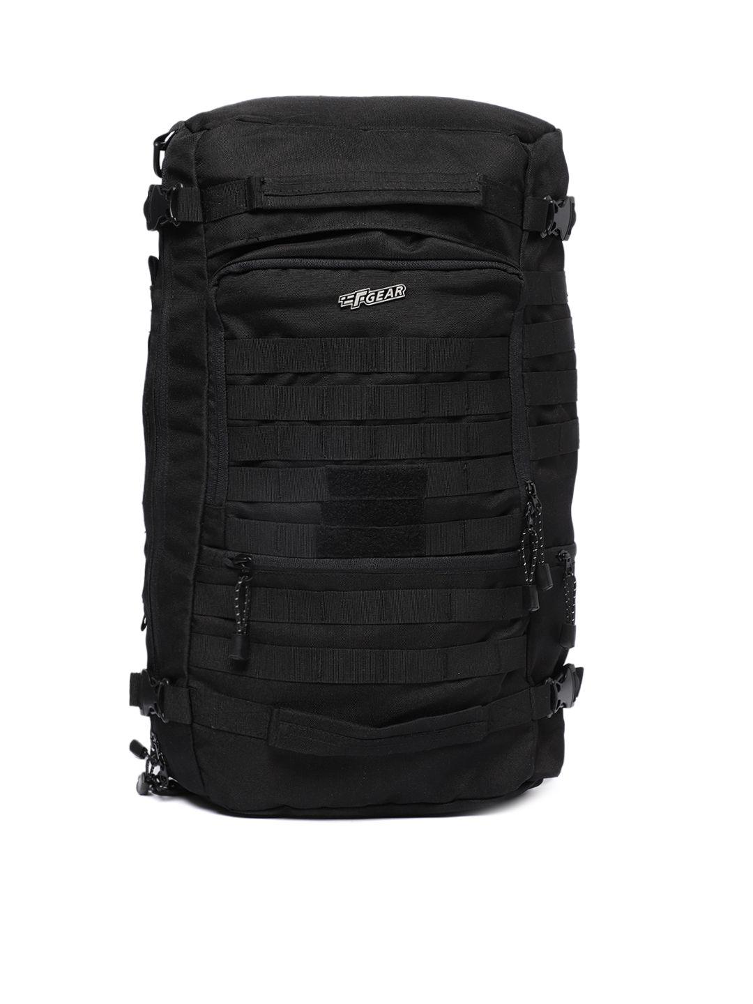 f gear unisex black military garrison laptop bag cum backpack