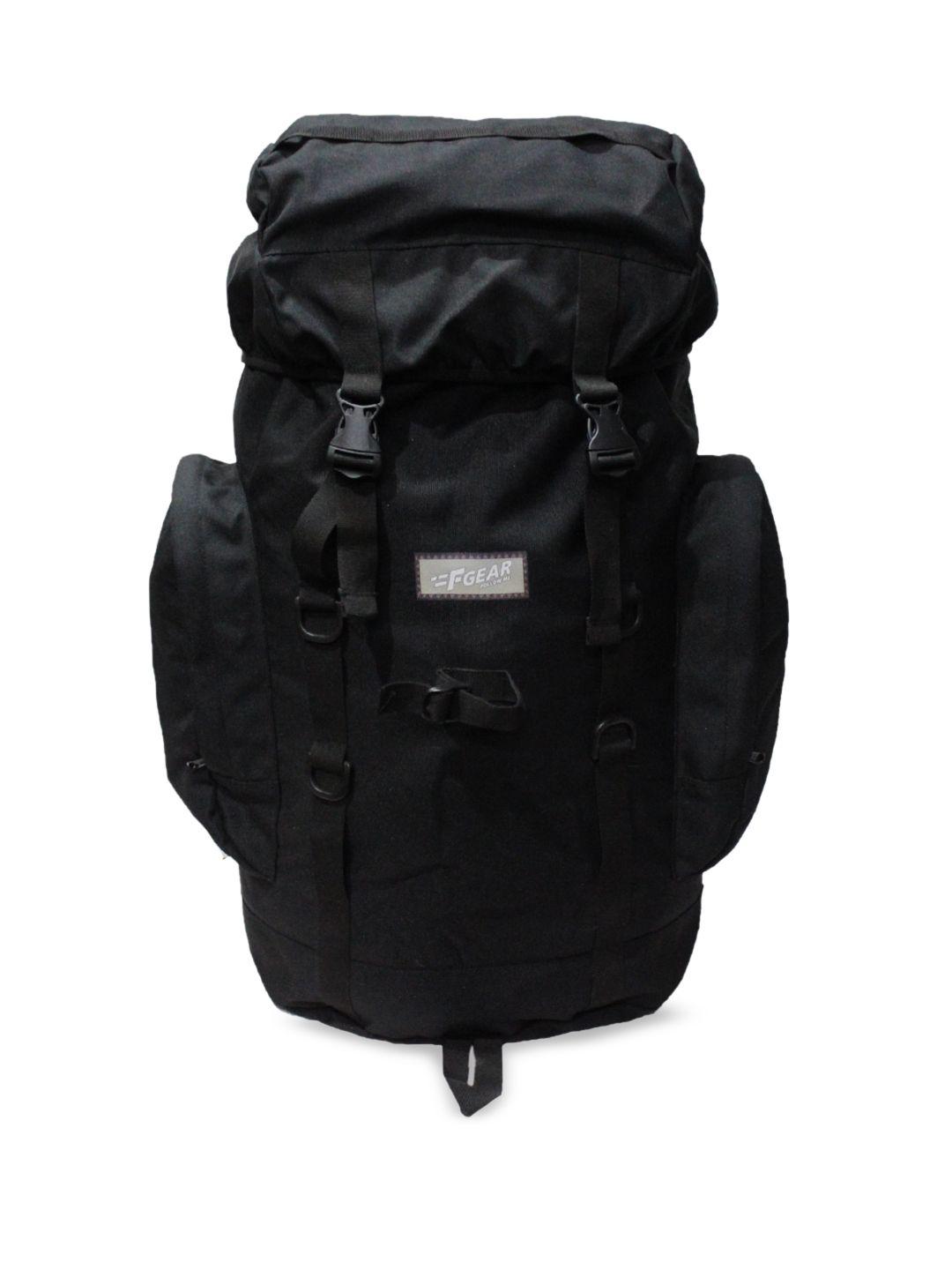 f gear unisex black solid rucksack