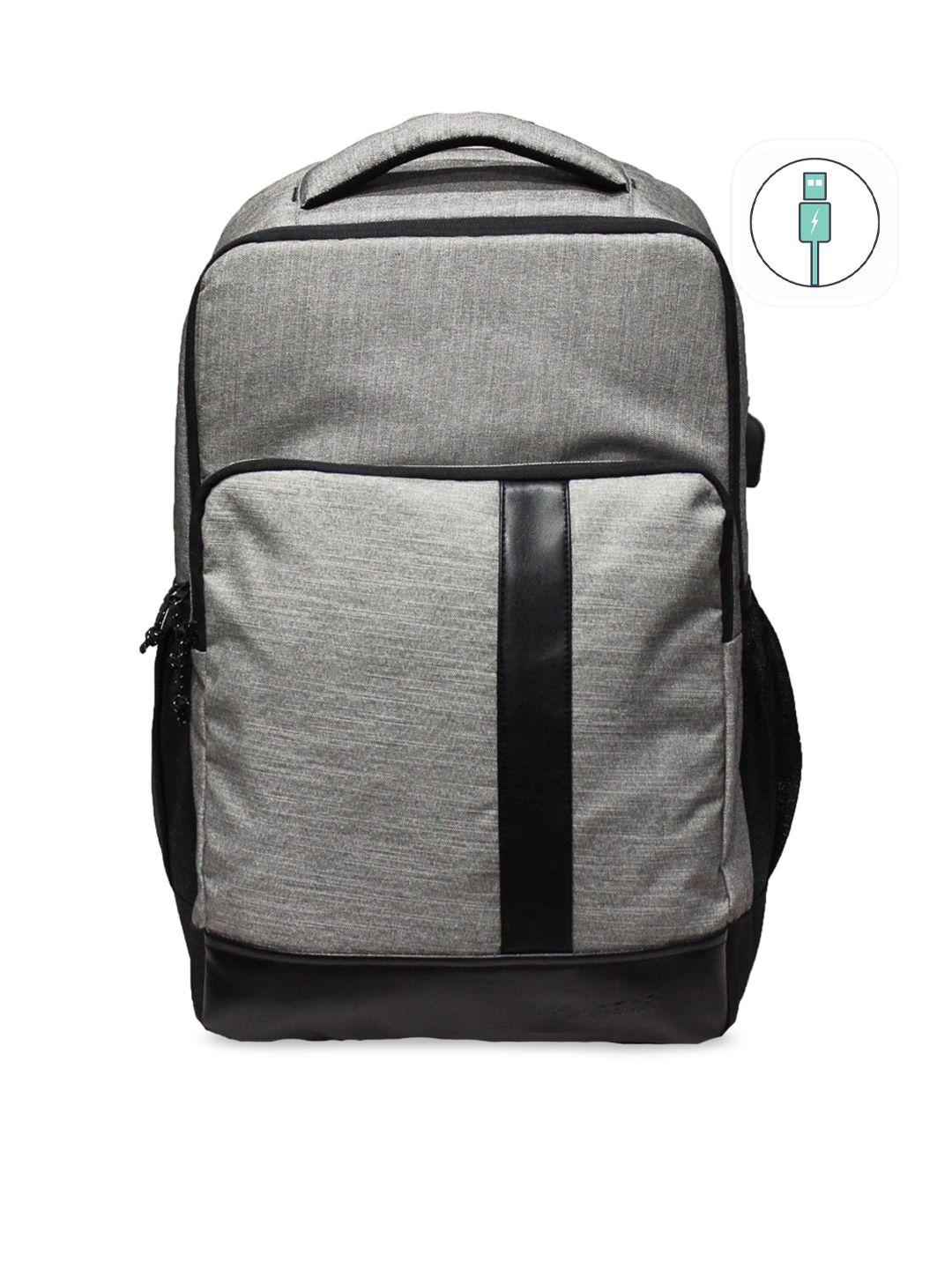 f gear unisex grey & black backpack