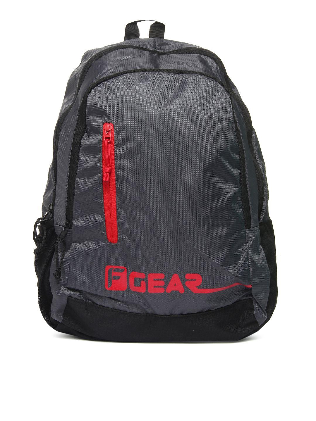 f gear unisex grey & red bi frost backpack