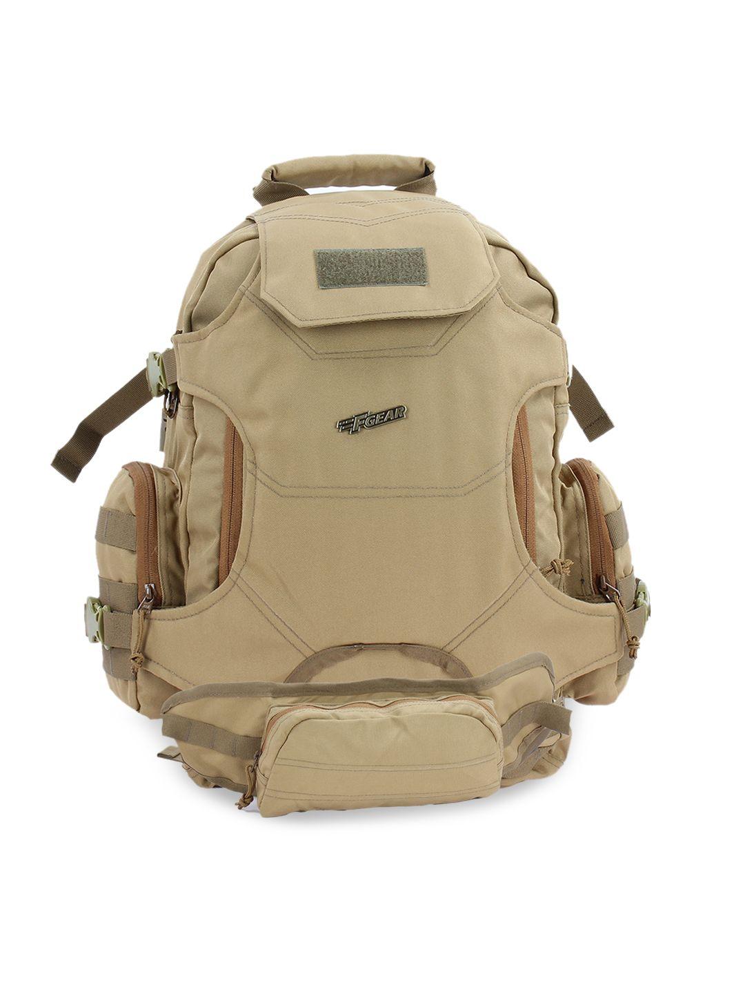 f gear unisex khaki solid backpack