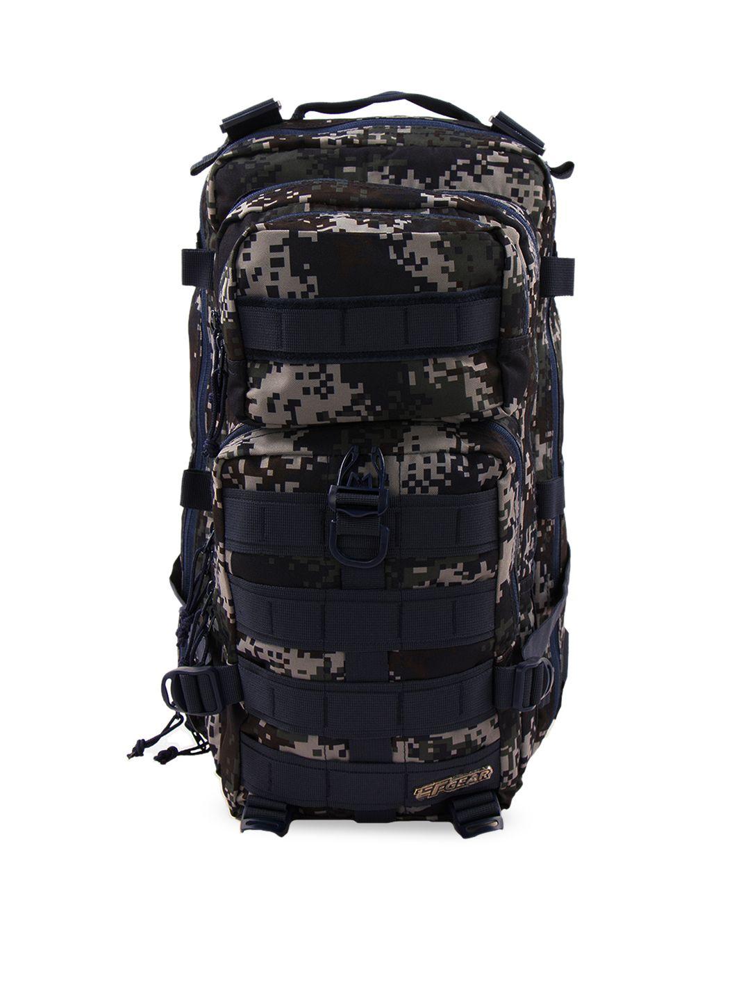 f gear unisex navy blue military tactical marpat camouflage printed backpack