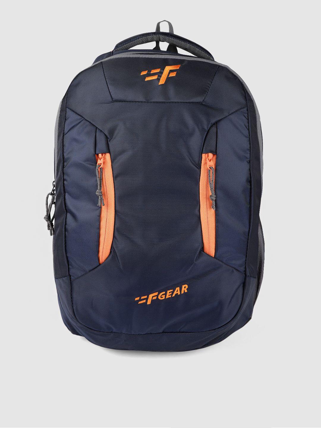 f gear unisex navy blue solid amigo doby laptop backpack