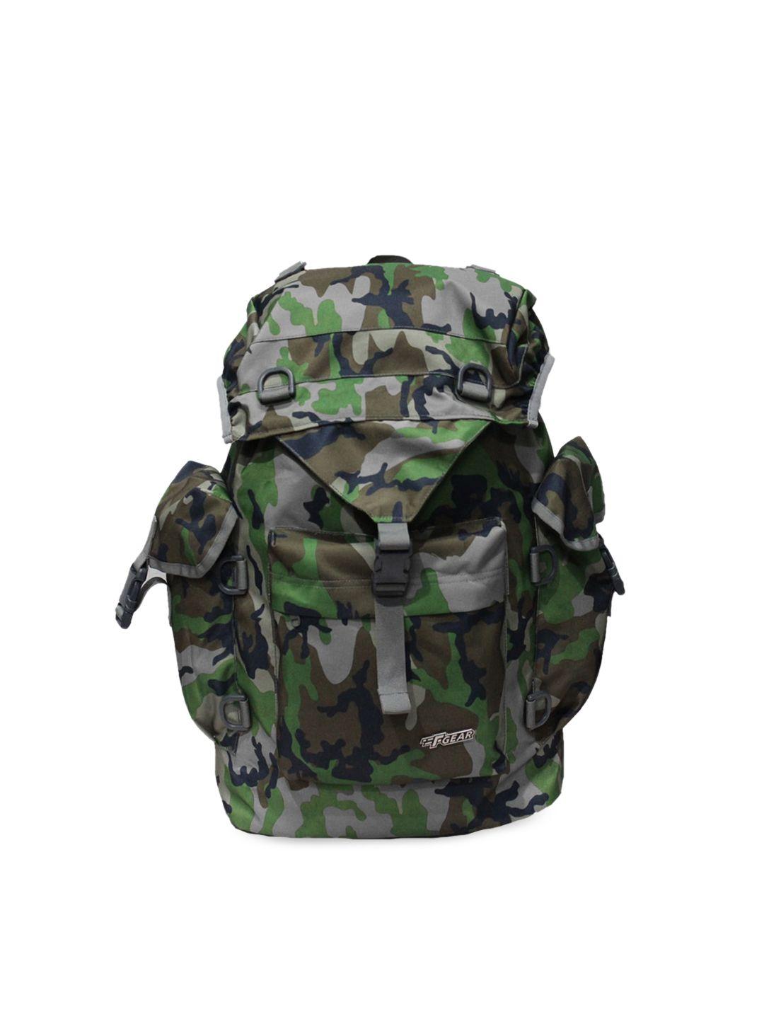 f gear unisex olive green & grey camouflage backpack