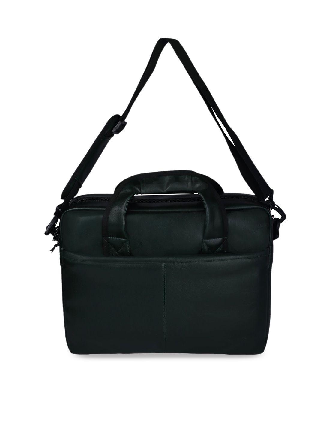 f gear unisex olive green solid messenger bag