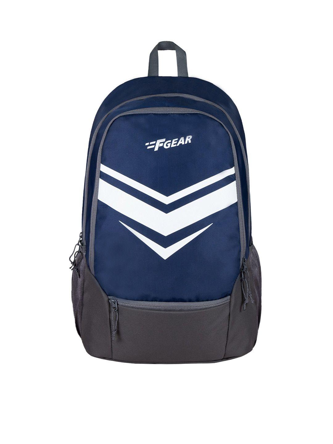 f gear unisex striped contrast detail backpack