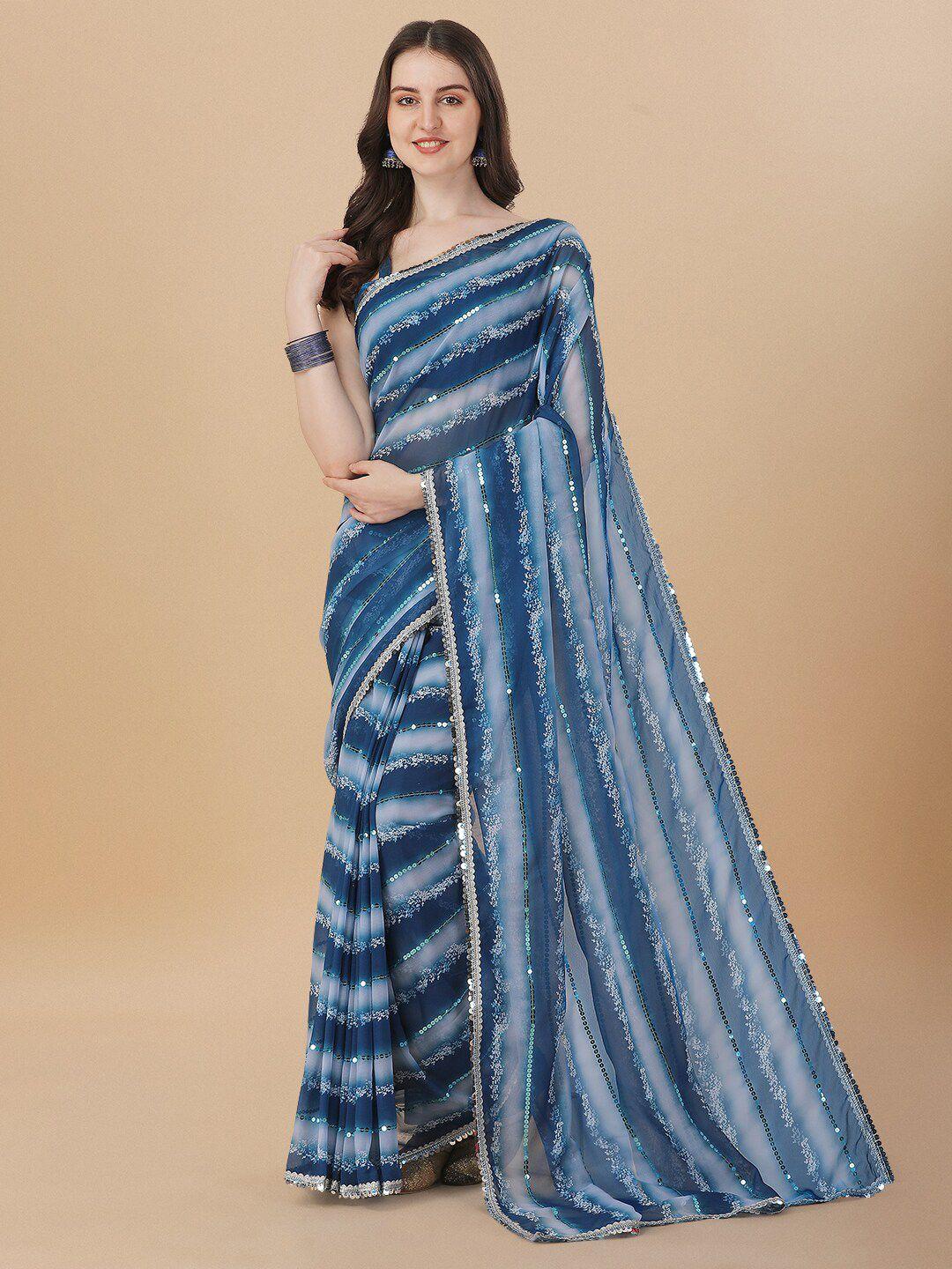 fab dadu embellished sequinned saree
