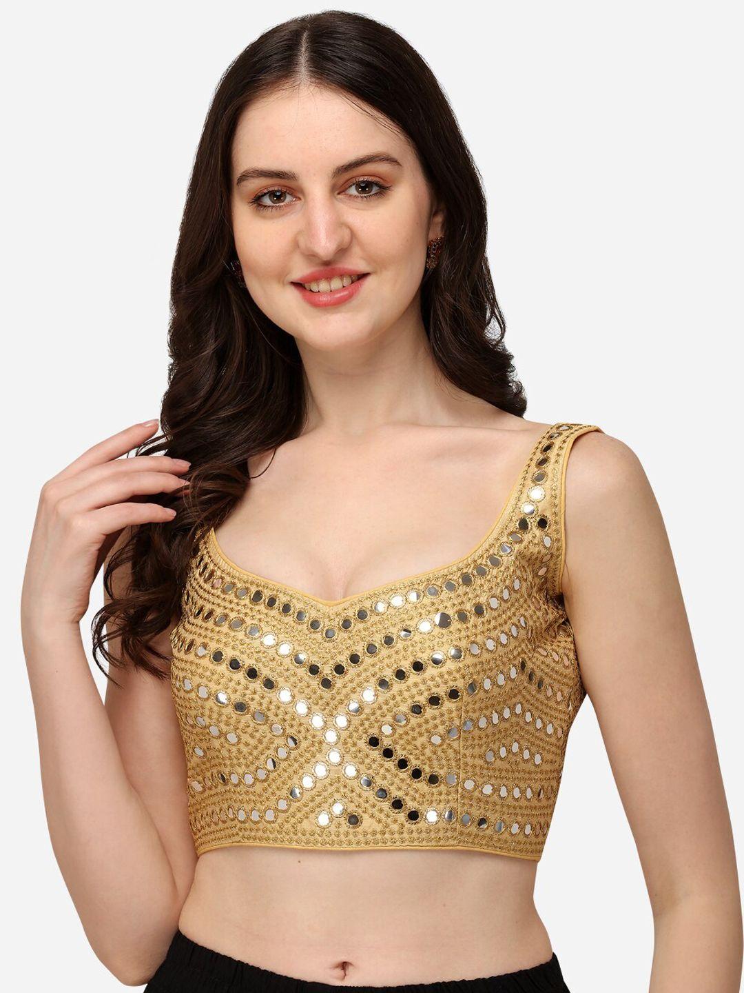 fab dadu embroidered saree blouse