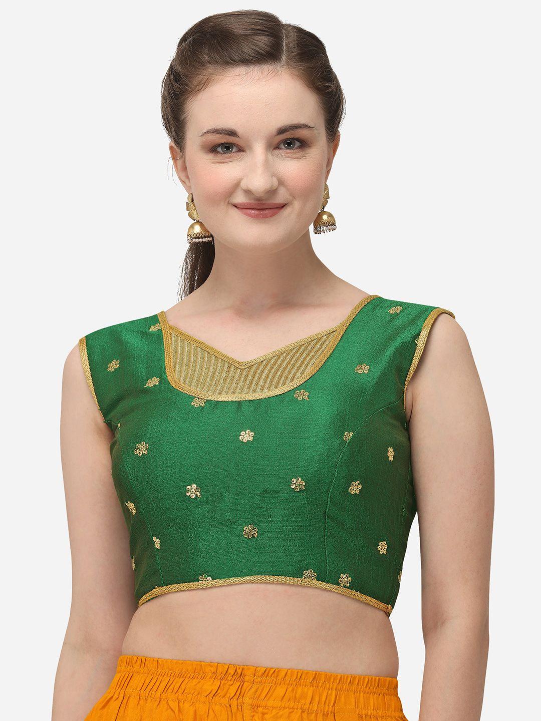 fab dadu embroidered saree blouse