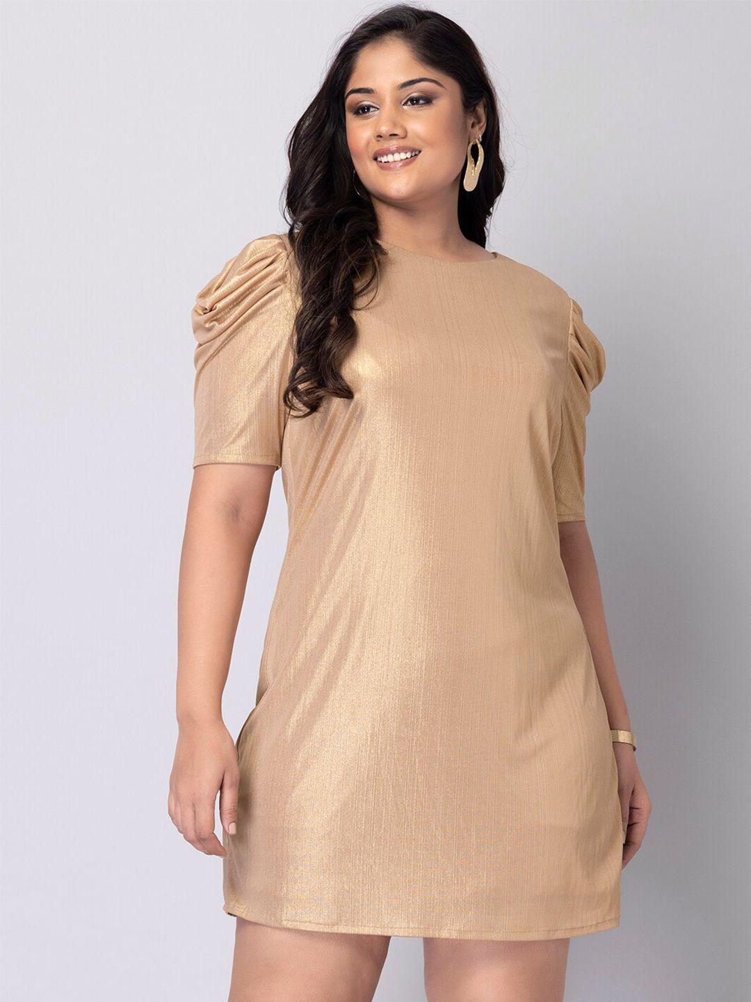 faballey curve  a-line mini dress