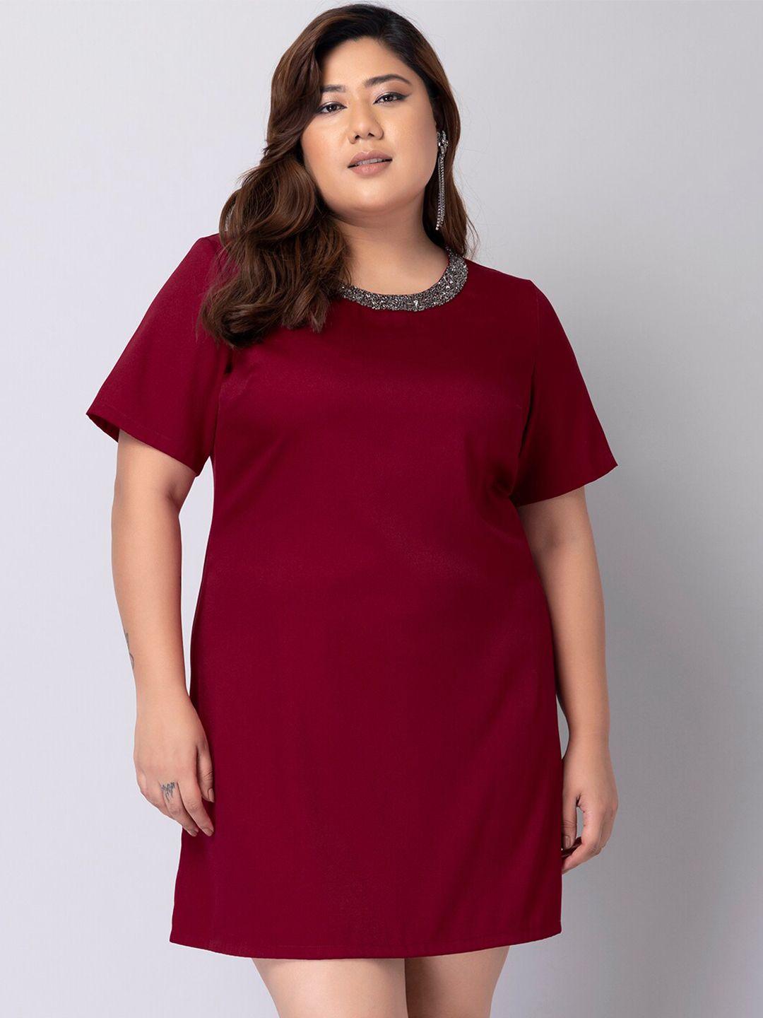 faballey curve plus size a-line dress