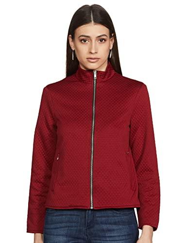 faballey women's a-line coat (jac00534_red_s)