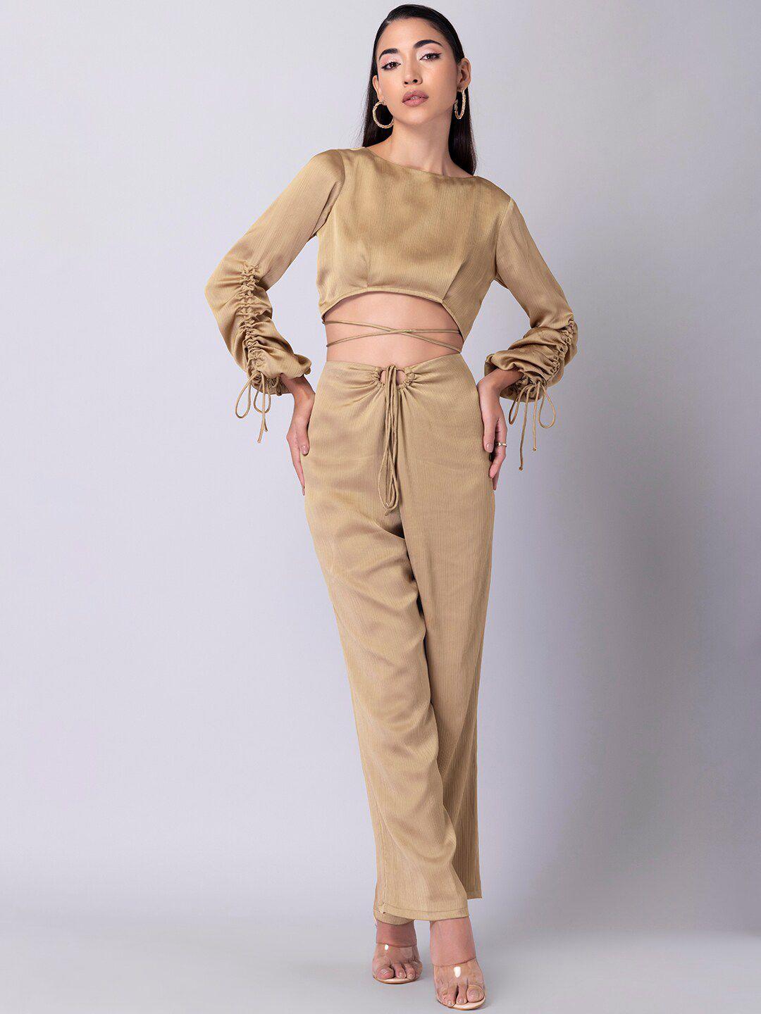 faballey women top with trousers