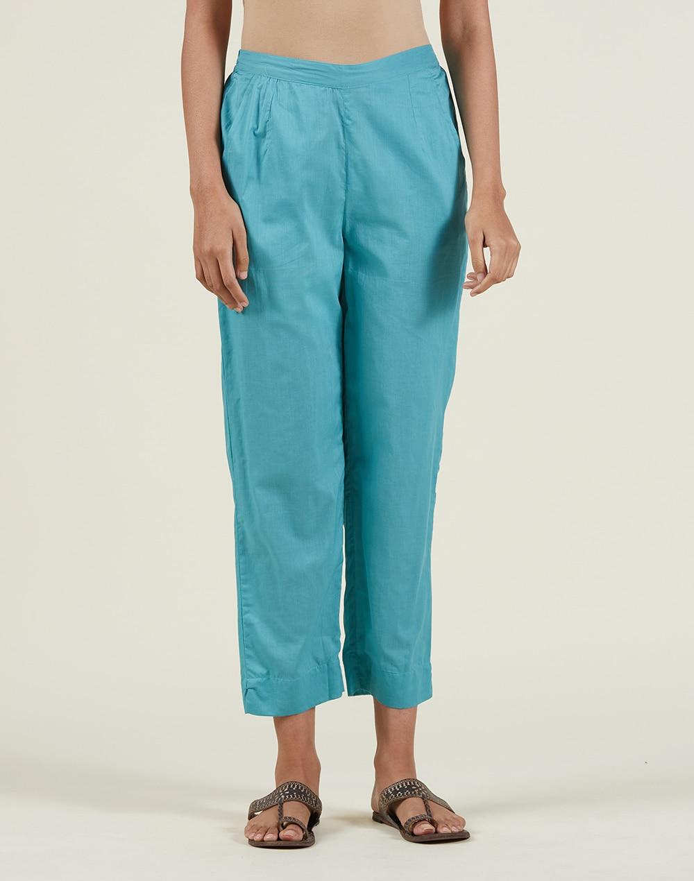 fabbasics cotton elasticated casual pant