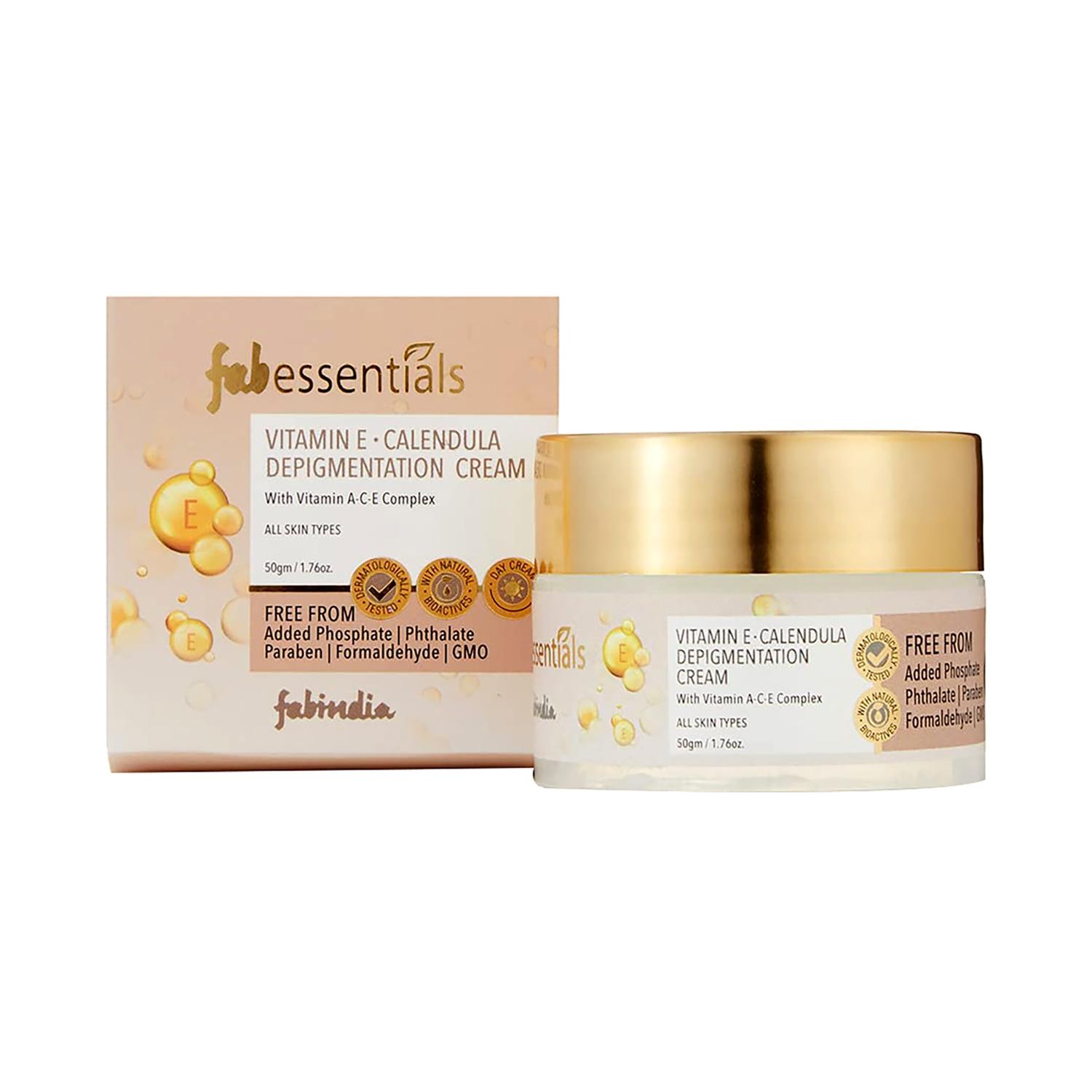fabessentials vitamin e calendula depigmentation cream (50g)