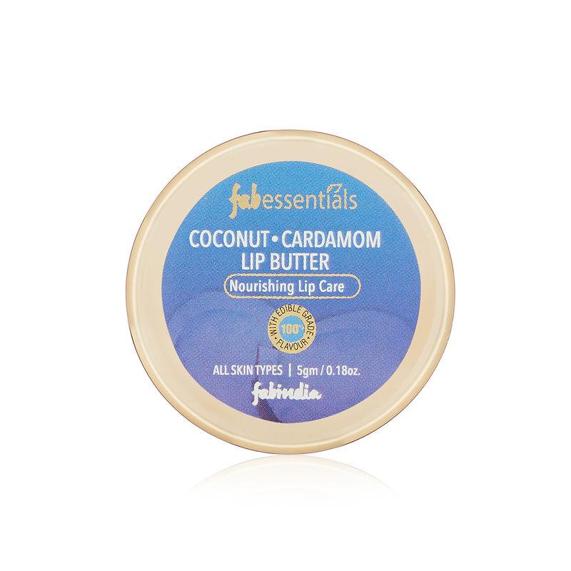 fabessentials coconut cardamon lip butter