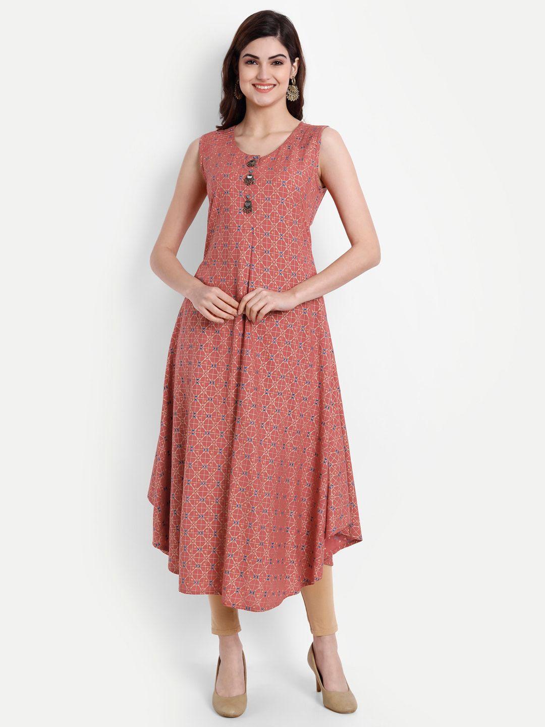 fabglobal-ethnic-motifs-printed-a-line-midi-dress