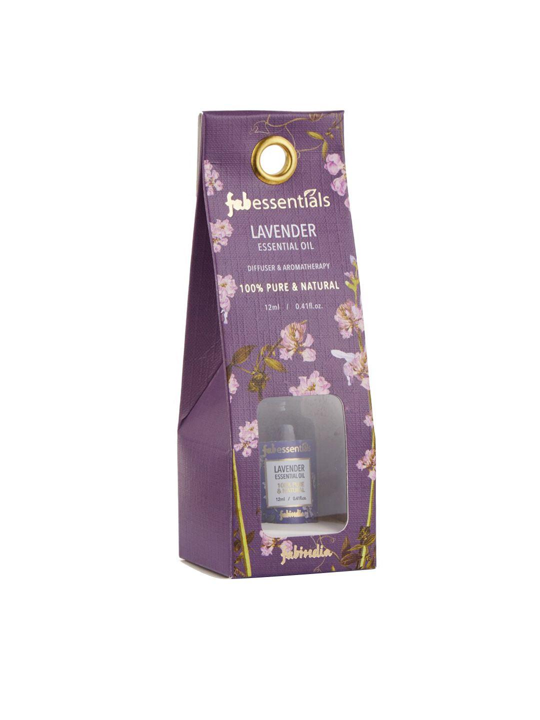 fabindia 100% pure & natural lavender essential body oil-12ml