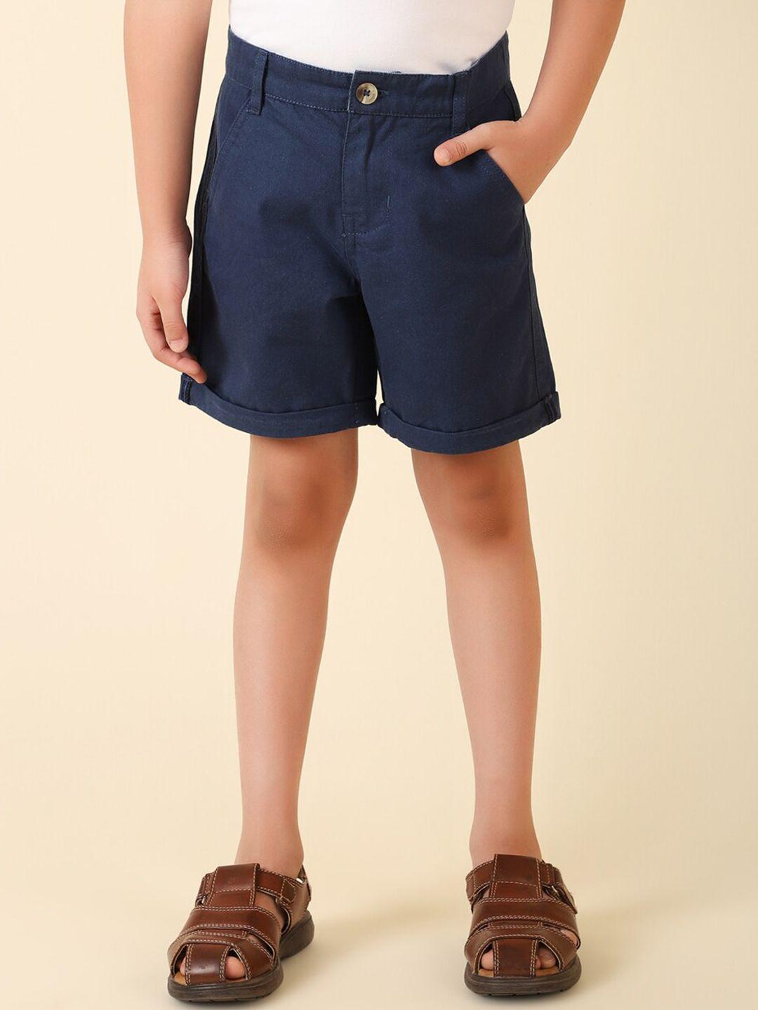 fabindia boys cotton shorts