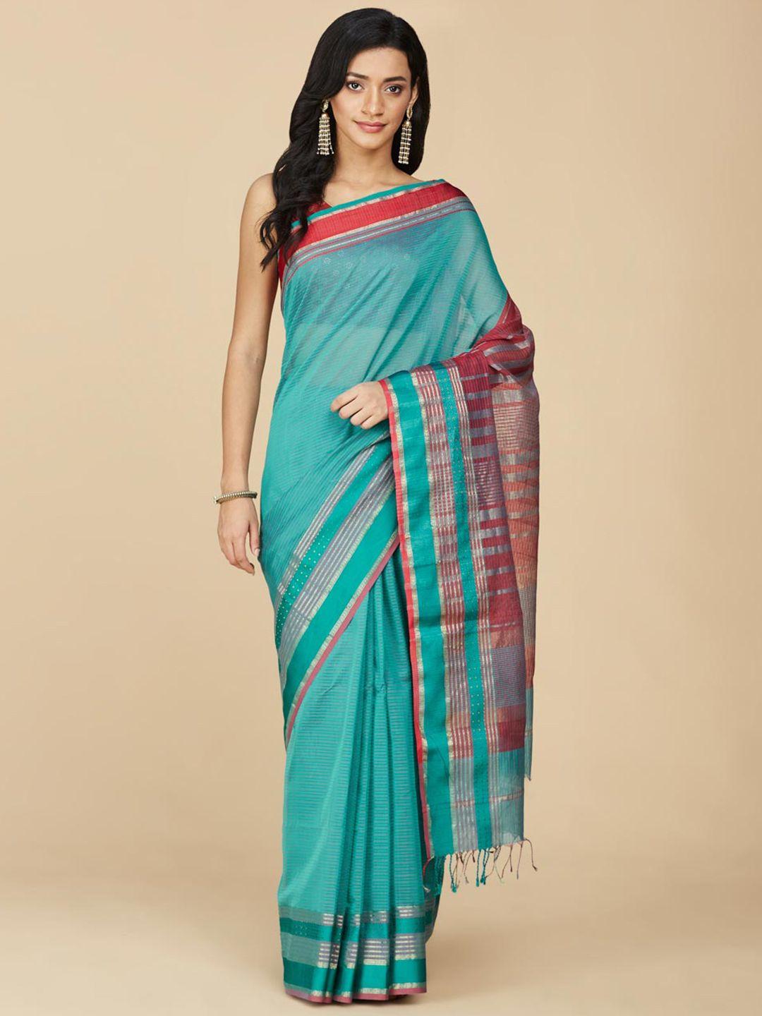 fabindia cotton silk maheshwari saree