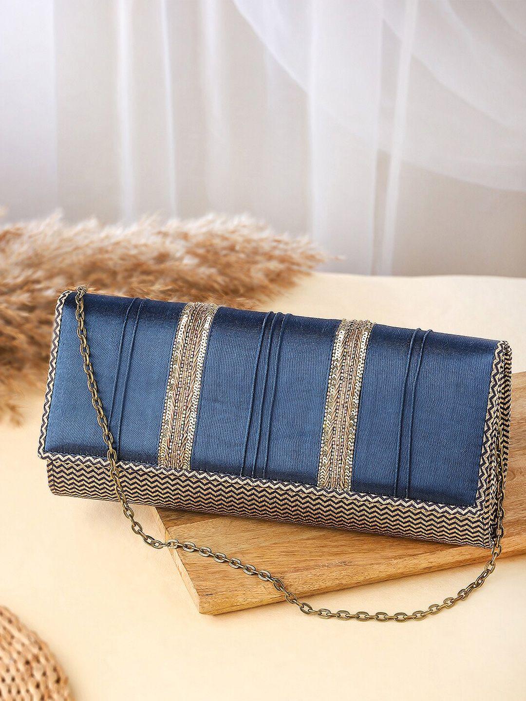 fabindia embellished envelope clutch