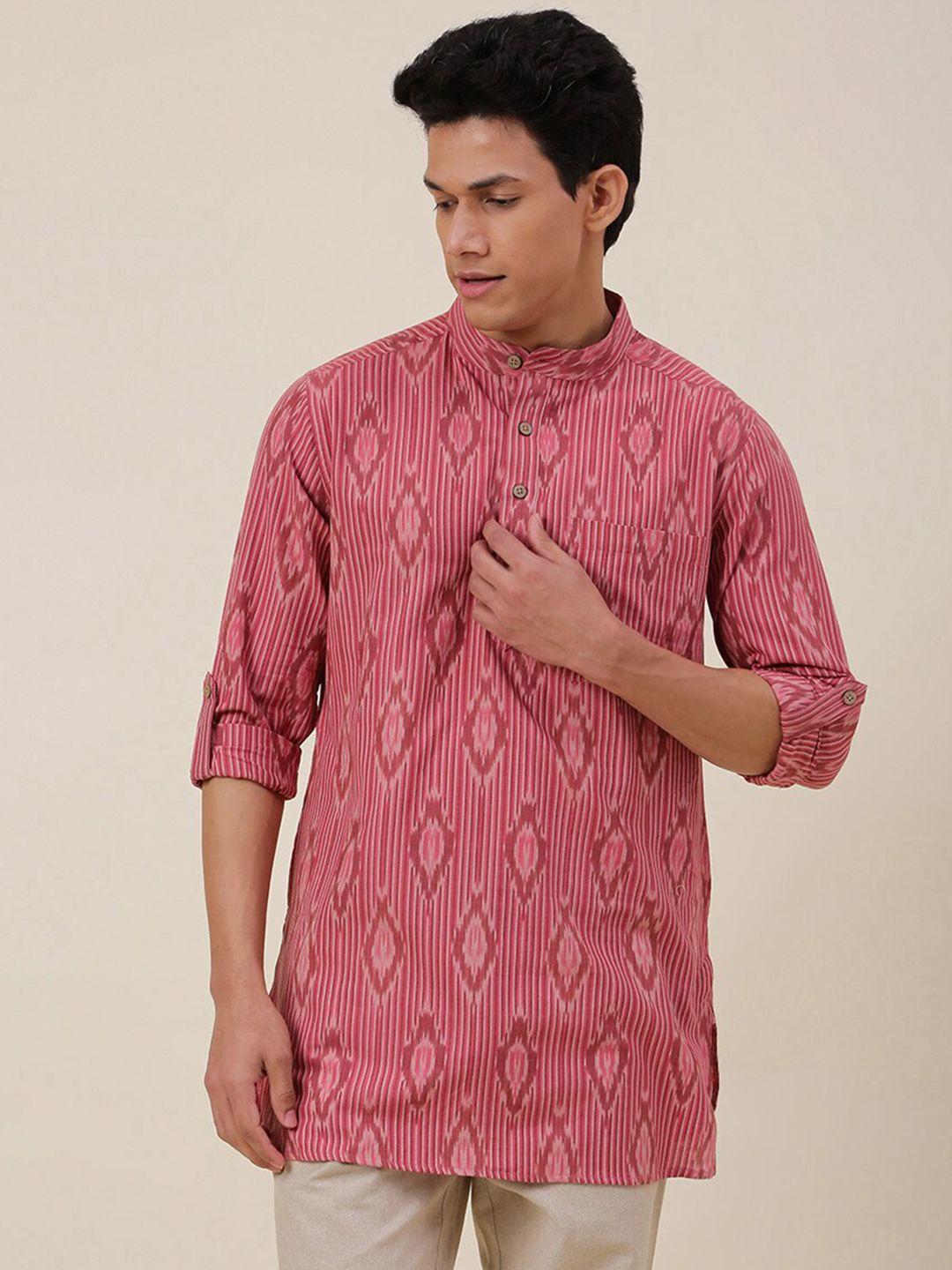 fabindia geometric printed pure cotton kurta