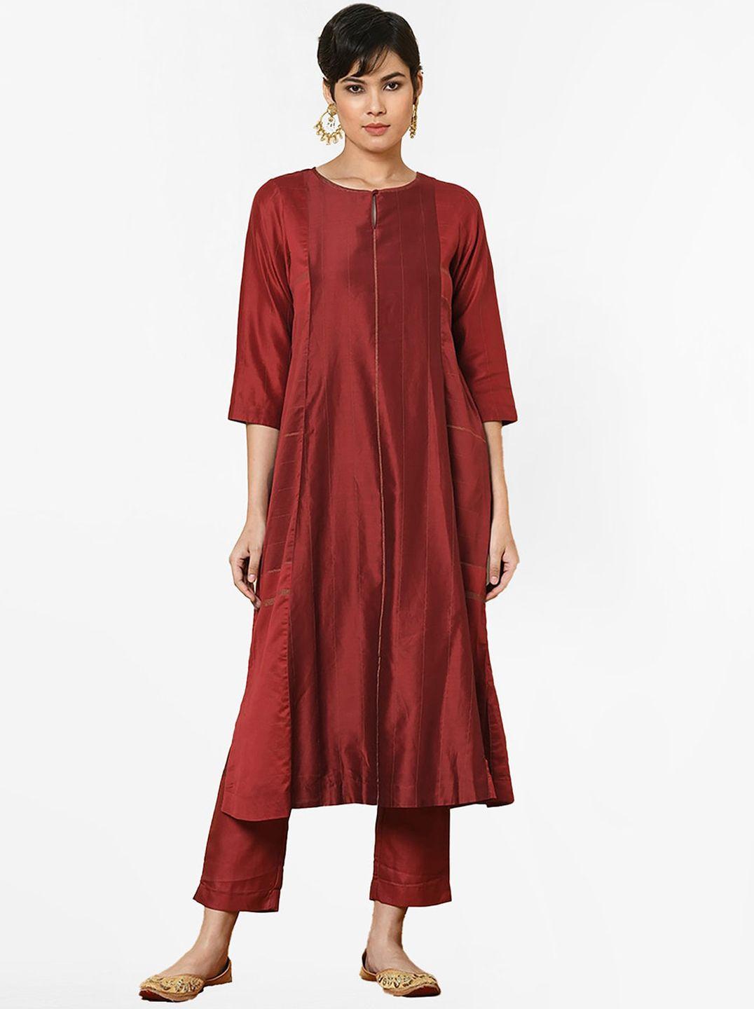 fabindia keyhole neck kurta