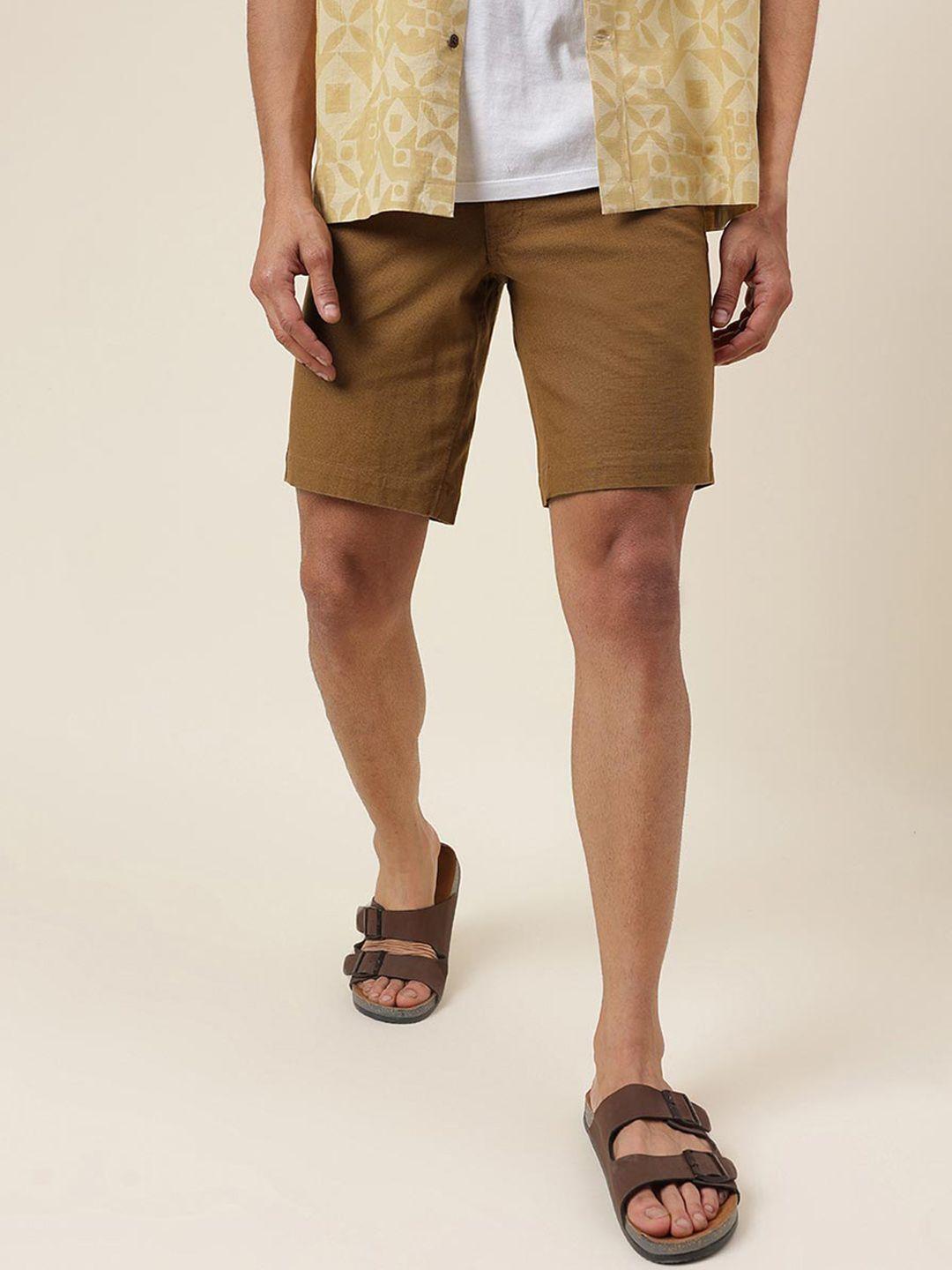 fabindia men cotton chino shorts