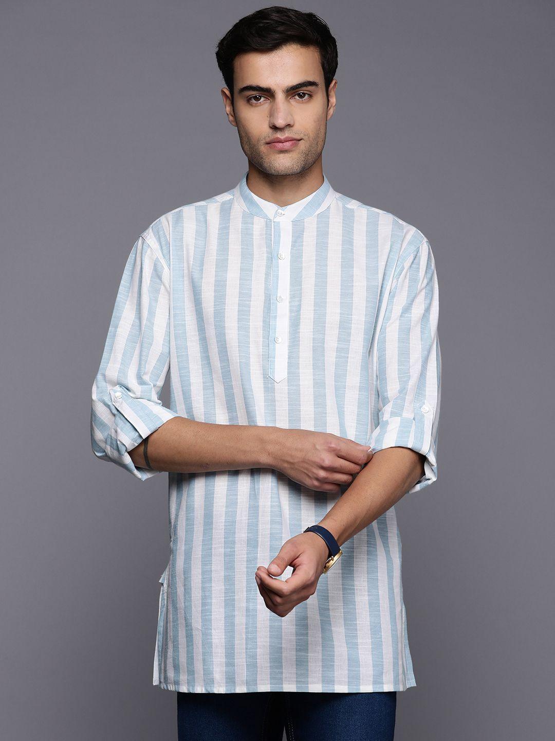 fabindia pure cotton striped kurta