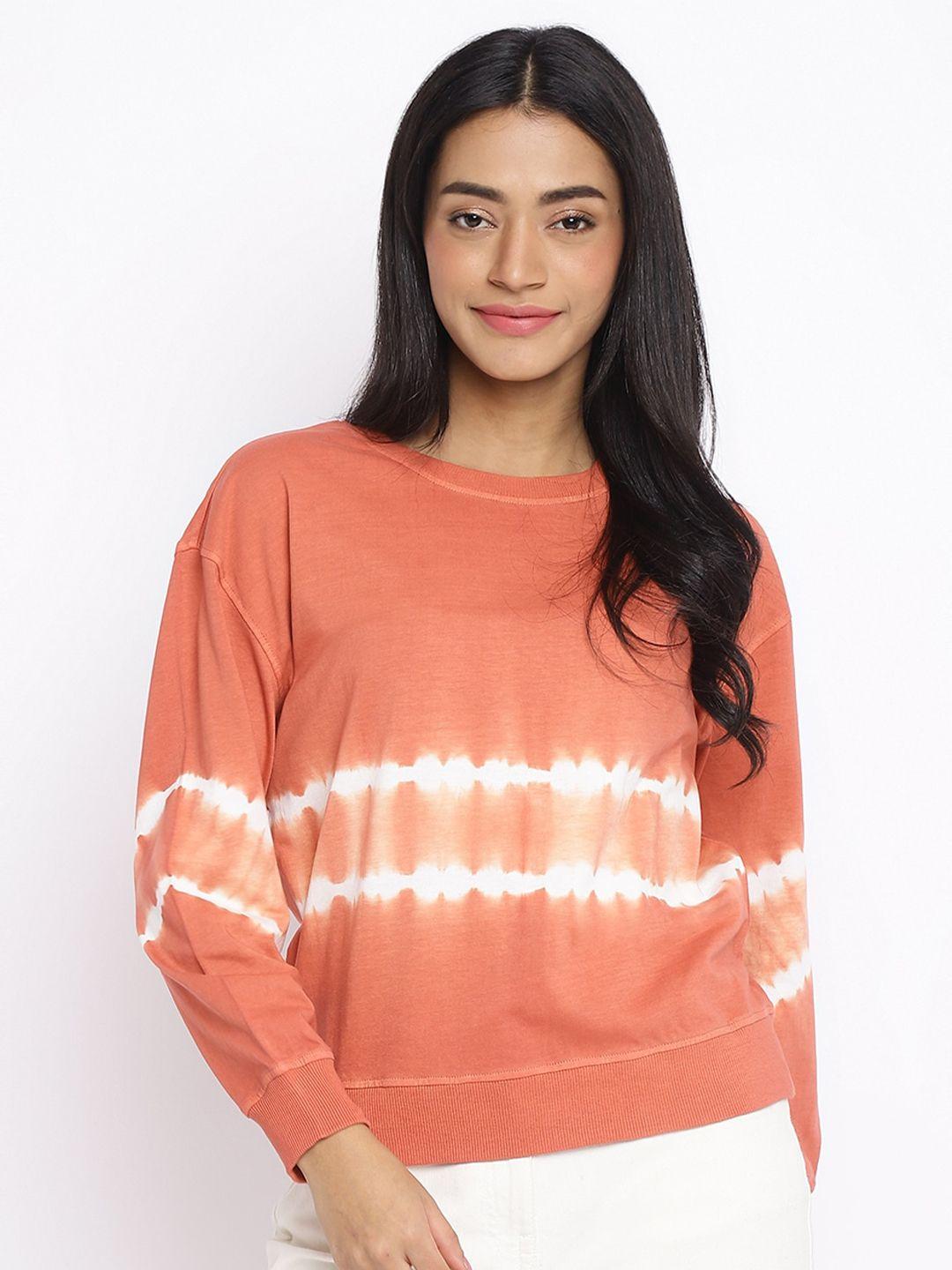 fabindia tie and dyed cotton pullover