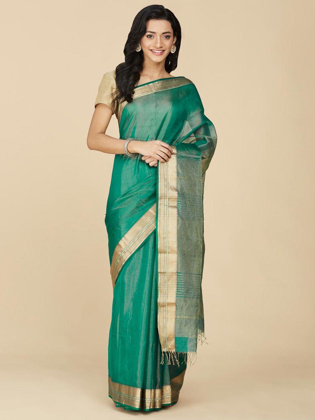 fabindia zari maheshwari saree